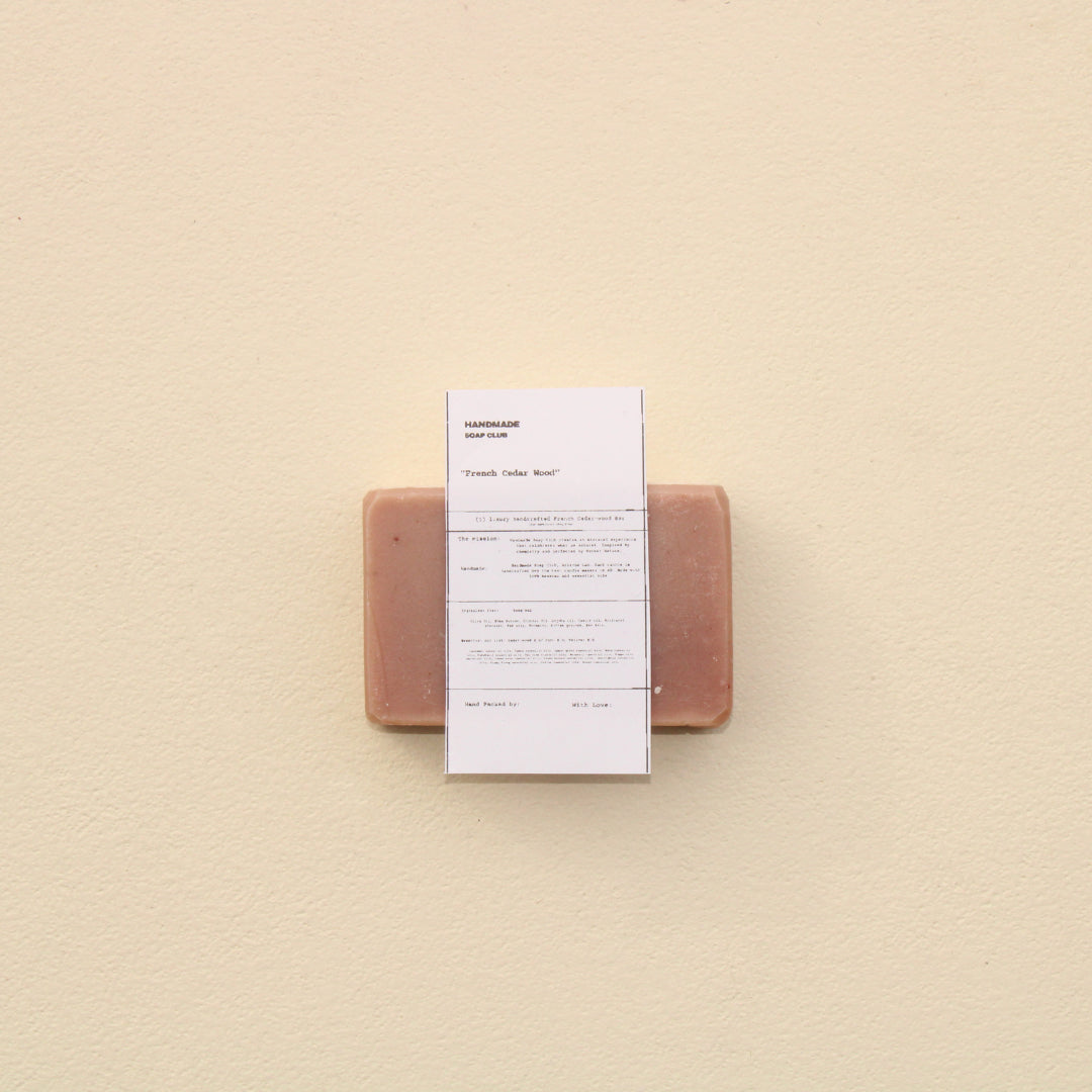 Cedar Wood & Frankincense Soap Bar