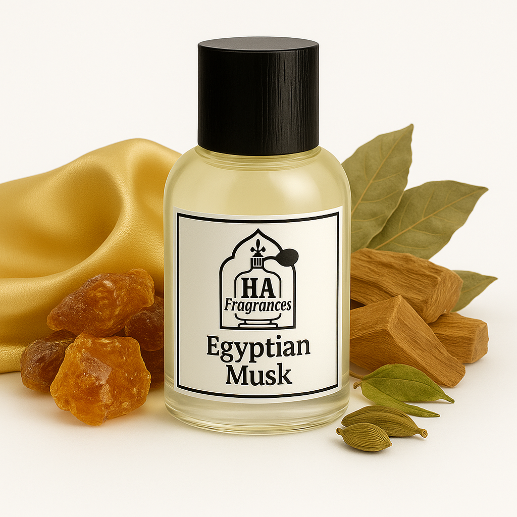 Egyptian Musk – Soft Clean Perfume Oil | Amber, Powder & Light Woods