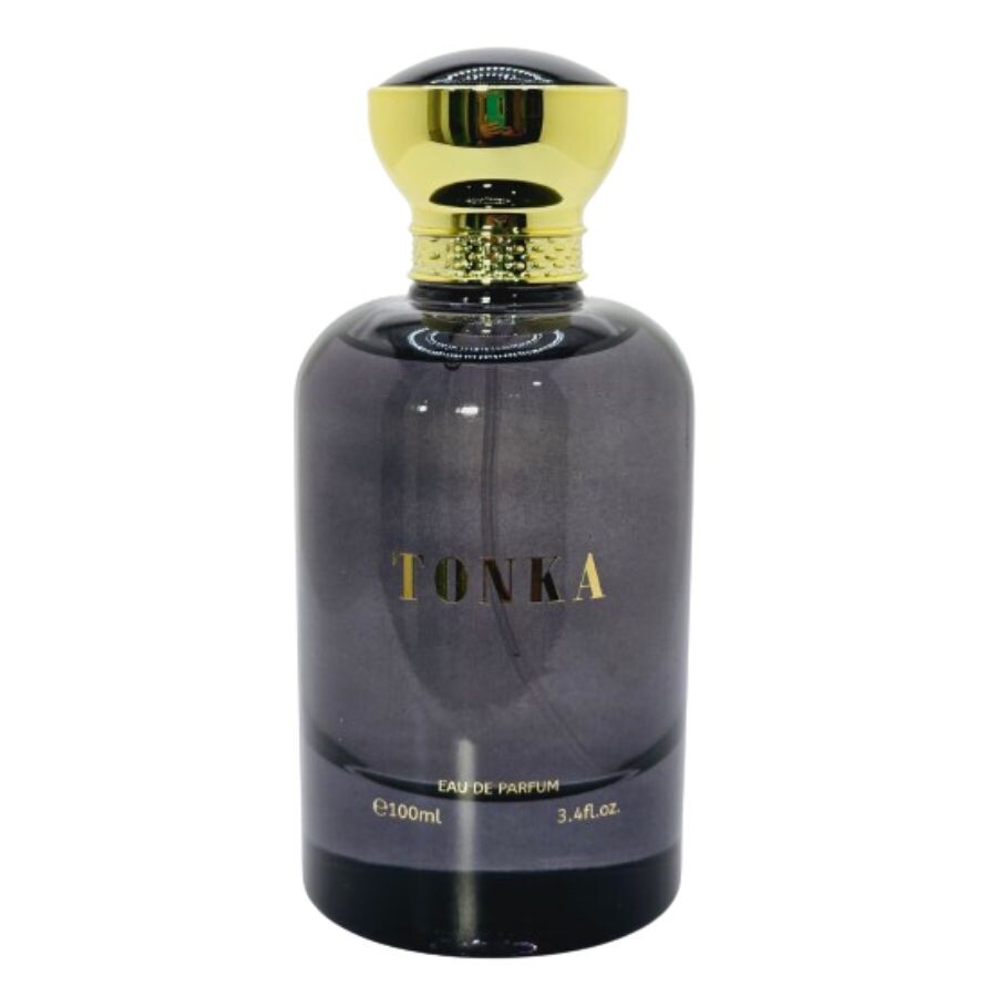 Bharara Tonka Eau de Parfum 100ml bottle - luxury unisex fragrance with golden cap
