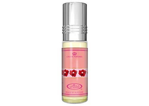 Al Rehab Roses Concentrated Perfume Oil Roll On 6ml | Pure Rose & Musk Attar