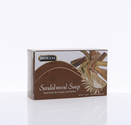 Hemani Sandalwood Soap - Natural Soap for Supple and Healthy Skin