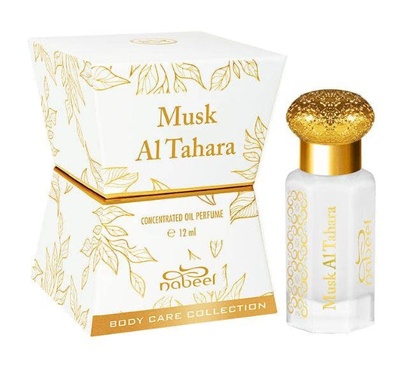 Nabeel Musk Al Tahara Concentrated Perfume Oil 12ml Clean Fresh Musk
