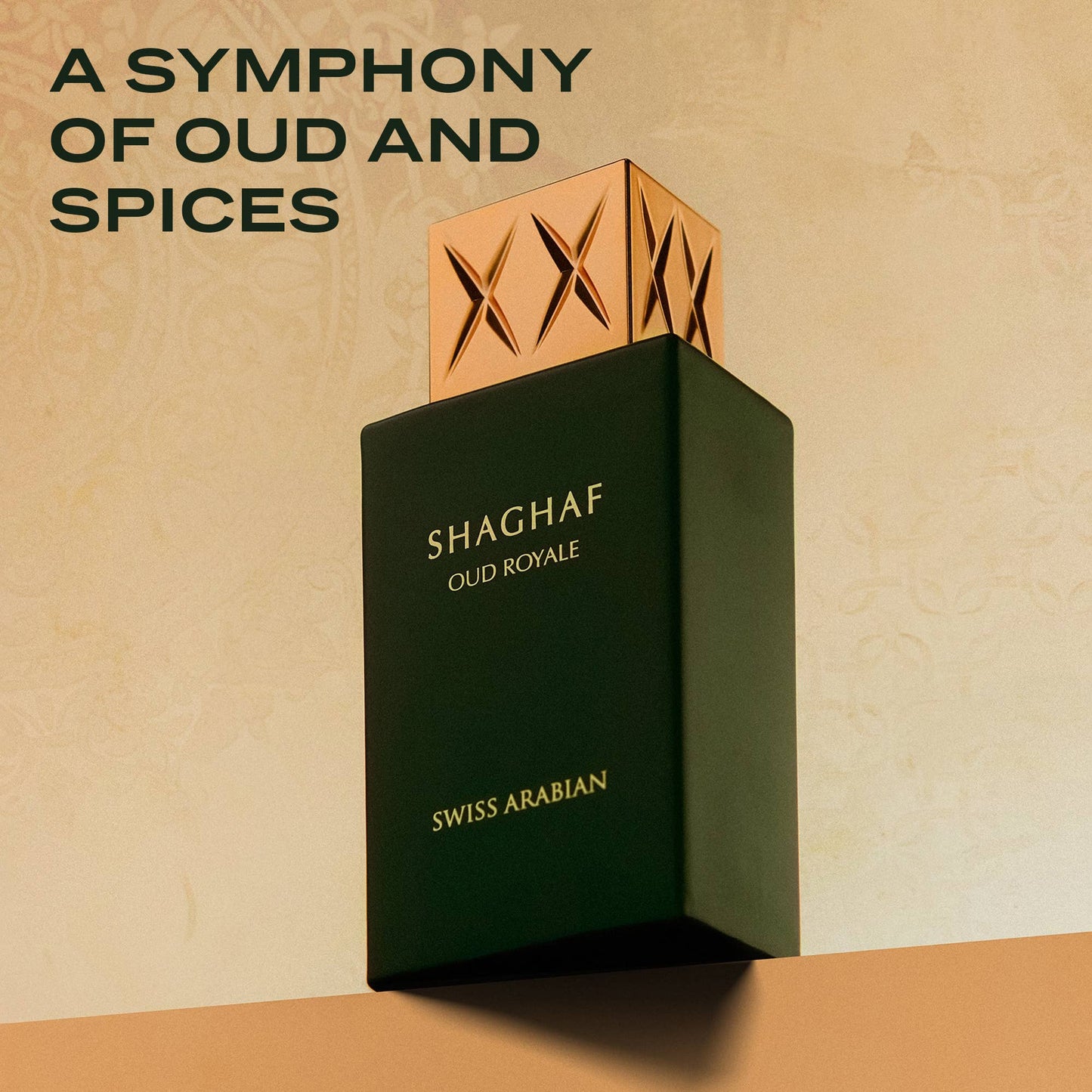 Shaghaf Oud Royale by Swiss Arabian – Lavender, Saffron & Spicy Oud Unisex Perfume 100ml