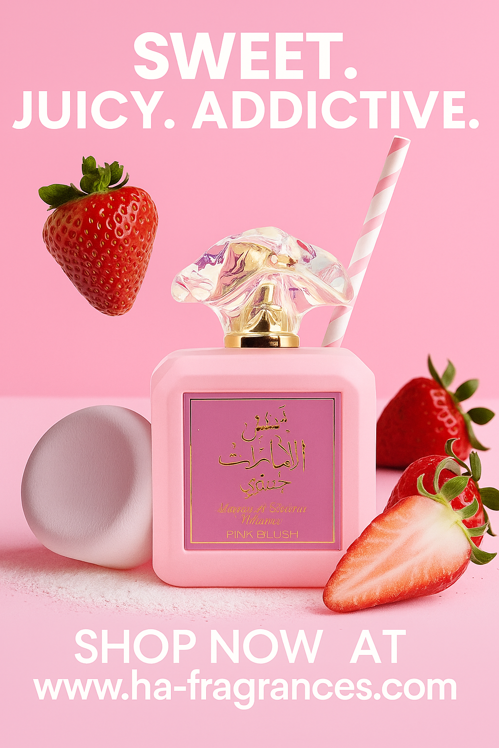 Pink Blush Shams Al Emarat Khususi – Eau de Parfum by Ard Al Zaafaran (100ml)