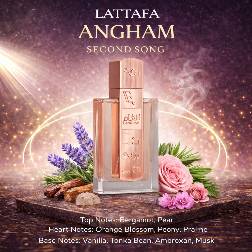 Lattafa Angham Second Song Eau De Parfum 3.4FL.OZ | 100ML