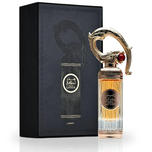 SEHR Eau de Parfum Spray 100ML by Lattafa - Warm, Sensual, and Captivating Fragrance