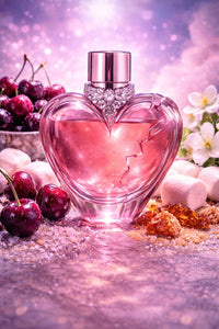 Ariana Grande R.E.M. Cherry Eclipse inspired fragrance oil with black cherry, marshmallow, jasmine, amber, and musk notes