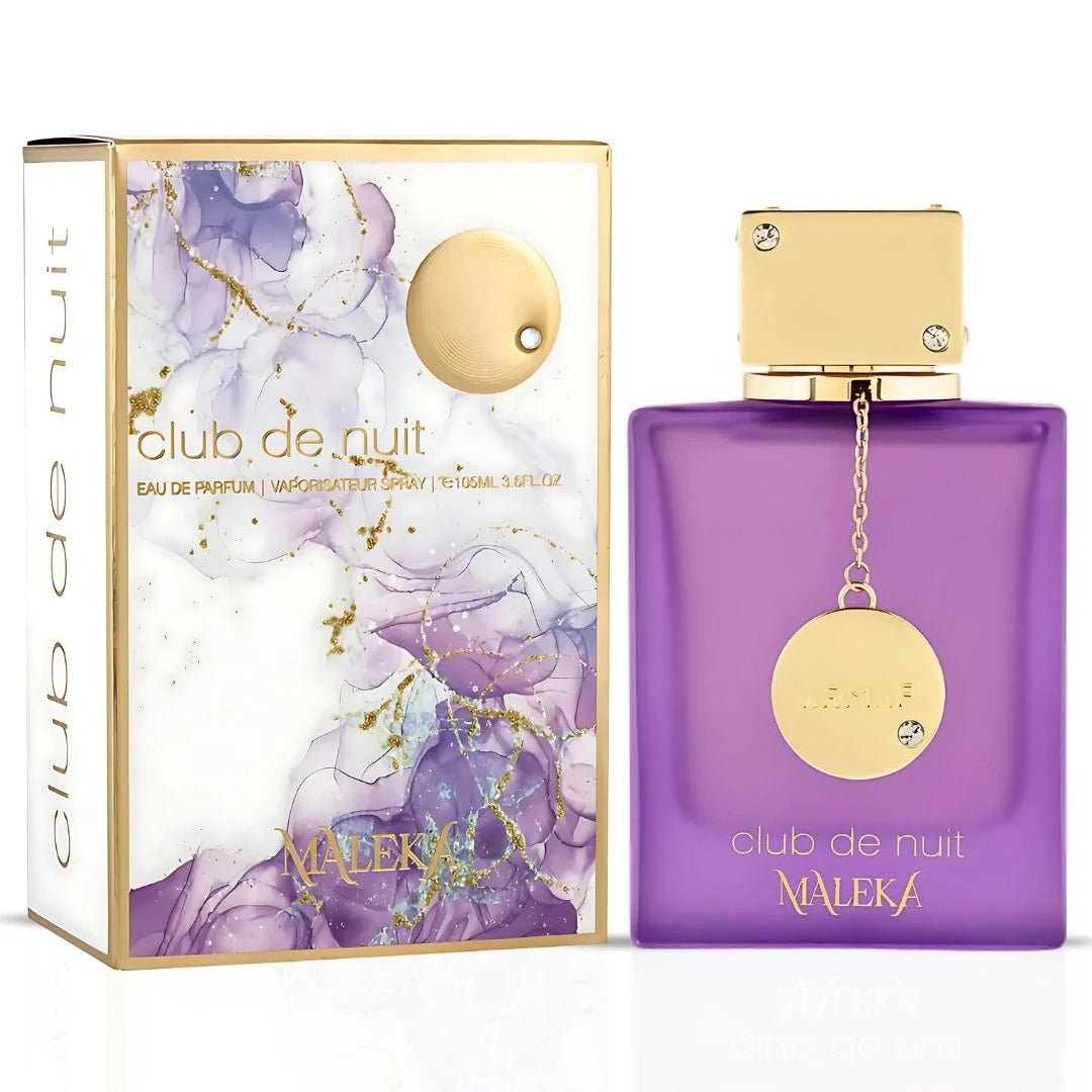 Armaf Club De Nuit Maleka Eau de Parfum 105ml purple bottle feminine fruity floral fragrance