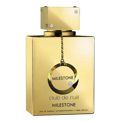 Armaf Club De Nuit Milestone Eau de Parfum 105ml gold bottle fresh aquatic marine fragrance