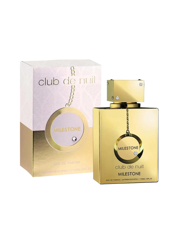Armaf Club De Nuit Milestone Eau de Parfum 105ml with original box packaging fresh marine woody scent