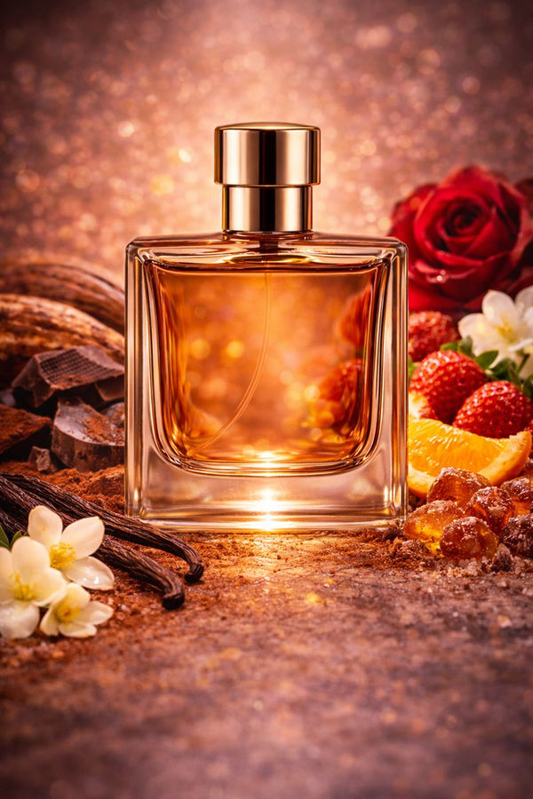 Billie Eilish Eilish inspired fragrance oil with sugar, red berries, vanilla, cacao, amber, tonka bean, and musk notes