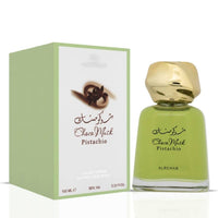 Choco Musk Pistachio by Al Rehab 100ml perfume with box and bottle together