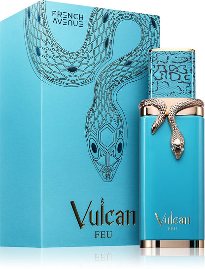 Vulcan Feu Eau de Parfum 3.38 oz by French Avenue - Fiery Floral Glow