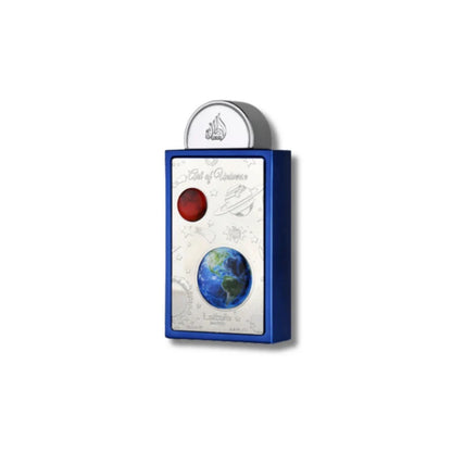 Lattafa Art Of Universe Eau de Parfum unisex fragrance bottle with blue cosmic design