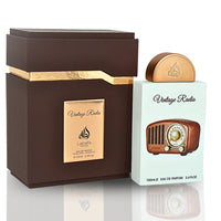 Vintage Radio EDP 100mL by Lattafa Pride - A nostalgic fragrance with a retro-inspired packaging featuring a vintage radio design.