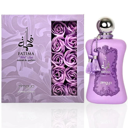 Fatima Velvet Love by Zimaya – Luxurious Extrait De Parfum in a Stunning Purple Gift Box