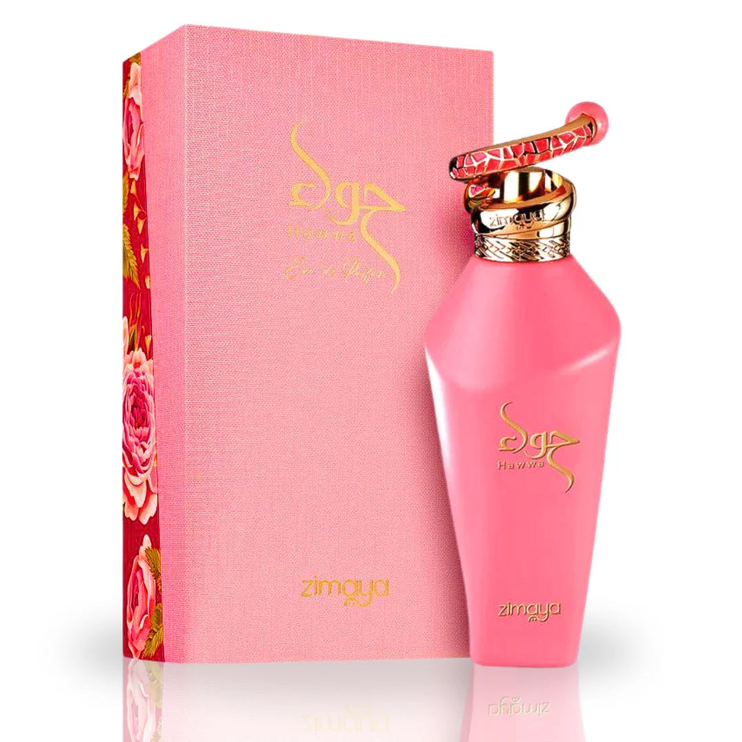 Hawwa Pink by Zimaya – Luxury Perfume Gift Set with Exquisite Floral Packaging