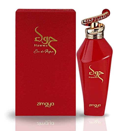 Hawwa Red by Zimaya – Luxury Women's Perfume in Elegant Red Packaging